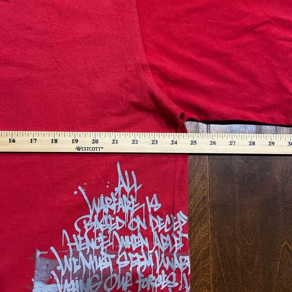 Ecko Unltd. Vintage Y2K Streetwear True Kings Red Gray Graphic Tee Mens 2XL - Picture 8 of 9